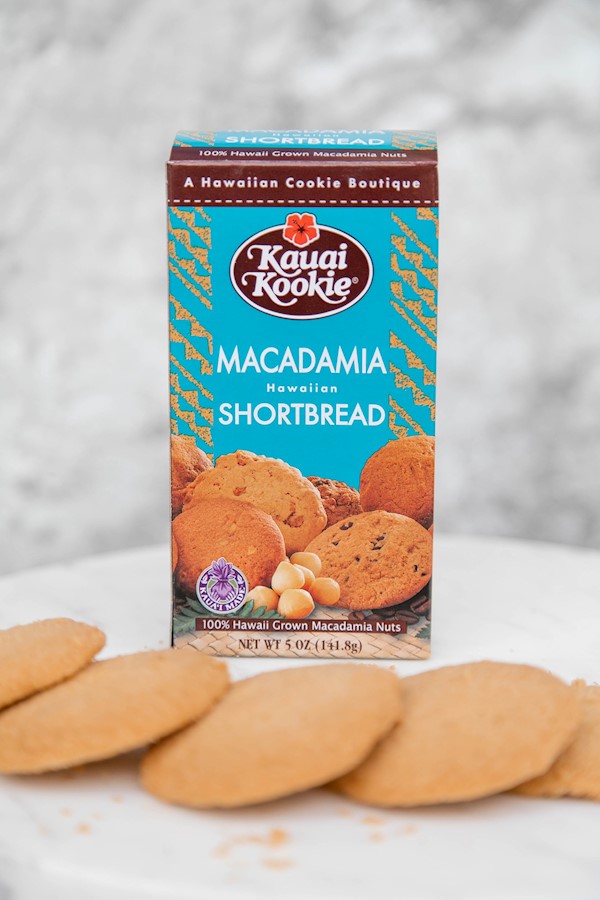 Classic Macadamia Nut Shortbread  4.5 oz SWATCH