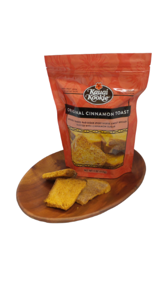 Handcrafted Double Baked Cinnamon Toast 4 oz – Kauai Kookie Online Store