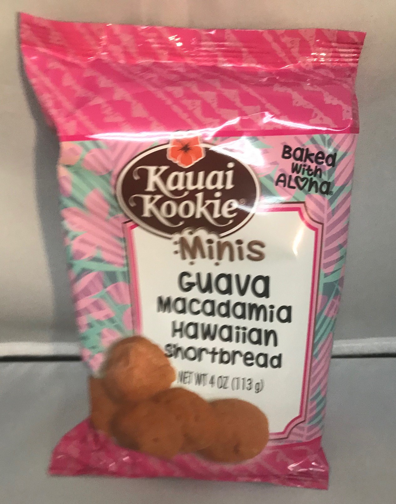 Bite-Sized Guava Macadamia Cookies 4 oz MAIN