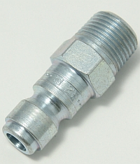 Pneumatic Quick Disconnect Coupling, 3/8",Male Pipe Thread Nipple MAIN