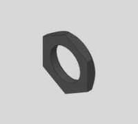 Commander, sub-assembly, Hex Nut, 1/8" MAIN