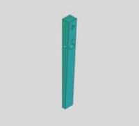 Commander, Sub-Assy, Left 3-Degree Bevel Shim (Wedge), Crs,1/2 X 1/2 X 5" MAIN