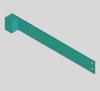 Commander,Front,Guide Wheel Support,Weldment,C78C+C78D MAIN