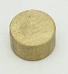 Mfg, Commander, Brass Plug, Option K, Brass 3/4 Dia X 7/16 THUMBNAIL