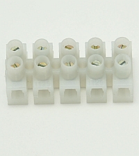 Terminal Block, Euro-Style, 1129D Series with Wire Guard, 5 Poles, 14-20 AWG, Niedax-Kleinhuis MAIN