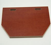 Mfg, 990F, Jamb Sub, Natural Canvas Phenolic, 3/8 X 4 X 5-1/2 MAIN