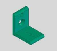 990F-3 Front, Lower Turret, Angle Iron 1/4 X 2 X 2 X 1-1/2" MAIN