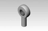 990F-3, Front, Modified 1/2-20 Male Rod End, Right Hand MAIN