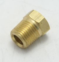 Brass Plug 1/8 Male Pipe Thread Hex Head MAIN