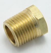 Brass Plug 1/2 Male Pipe Thread Hex Head MAIN