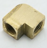 Brass Elbow 90-Degree Union 3/8 Female Pipe Thread MAIN