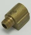 Brass Elbow 90-Degree Street 1/4 Female to 1/8 Male Pipe Thread THUMBNAIL