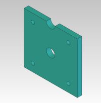 Vacuum Cup Support Plate for the SL-1. MAIN