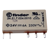 Relay,FINDER,34.51.7.024.0010,24VDC,SPDT Interface Relay MAIN