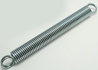 Spring,1-1/4" OD X 7/8" ID X 12" Long,.162 Wire,Double Loop Each End MAIN