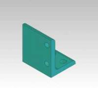 700-C, Head, Left, Angle Iron, 1/4 X 1 1/2 X 2 X 1 3/4 MAIN