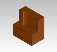 700-C, Opt-J, RH Bottom Jamb Clamp Pad, Ryertex 1 X 1-1/2 X 1-1/2 (For Narrow Jambs) MAIN
