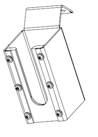 COMMON PART, ASSY GUN HOLDER WITH WEAR PAD. MAIN