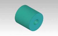 960-3, Head, Backset Adjustable Knob, Fms 1" Dia X 1" MAIN