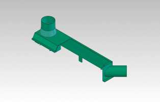 555,OPT AS,DUST COLLECTION WELDMENT LARGE