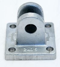 Cylinder, Advance, Hardware, 240 Series, Clevis Double Mount With Pin & Snap Rings. MAIN