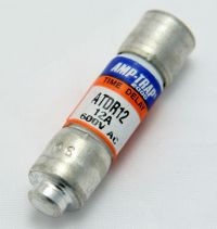 Fuse, ATDR12 12AMP 600Volt Time delay Gould Shawmut. MAIN