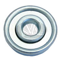 Flanged Wheel Bearing, Regular Duty,  3/8" ID X 1-1/8" OD, Flange Width 7/16", Flange OD 1-1/4" MAIN