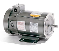 Motor, 3/4 HP, 1750 RPM, 90 Volt DC TEFC 56C, Permanent Magnet SCR Drive MAIN
