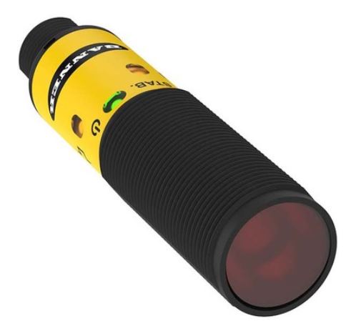 BANNER S182NAELQ8 18 MM TUBULAR THRUBEAM EMITTER 24VDC WITH M12 QUICK CONNECT LARGE