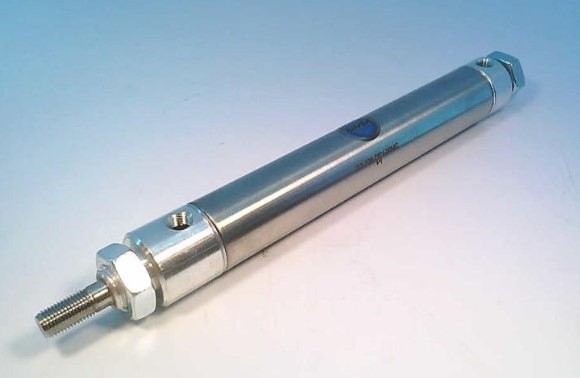 Cylinder, Bimba 126NR 6" Single Acting Front Nose Mount Non-Rotating 1-1/4 Bore. LARGE