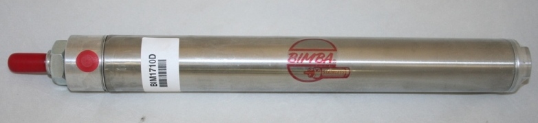 1710-D 10 DOUBLE ACTING FRONT NOSE MOUNT 1-1/2 BORE BIMBA CYLINDER. LARGE