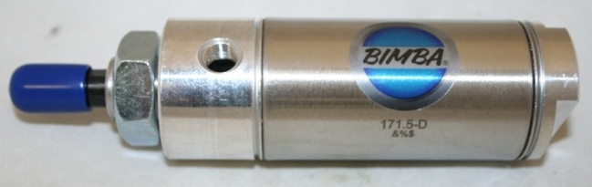 171.5D 1-1/2 DOUBLE ACTING FRONT NOSE MOUNT 1-1/2 BORE BIMBA CYLINDER. LARGE