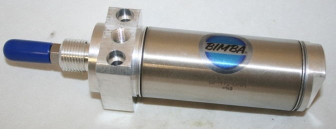 BF172DNR 2 DOUBLE ACTING FRONT BLOCK MOUNT 1-1/2 BORE NON-ROTATING BIMBA CYLINDER. LARGE