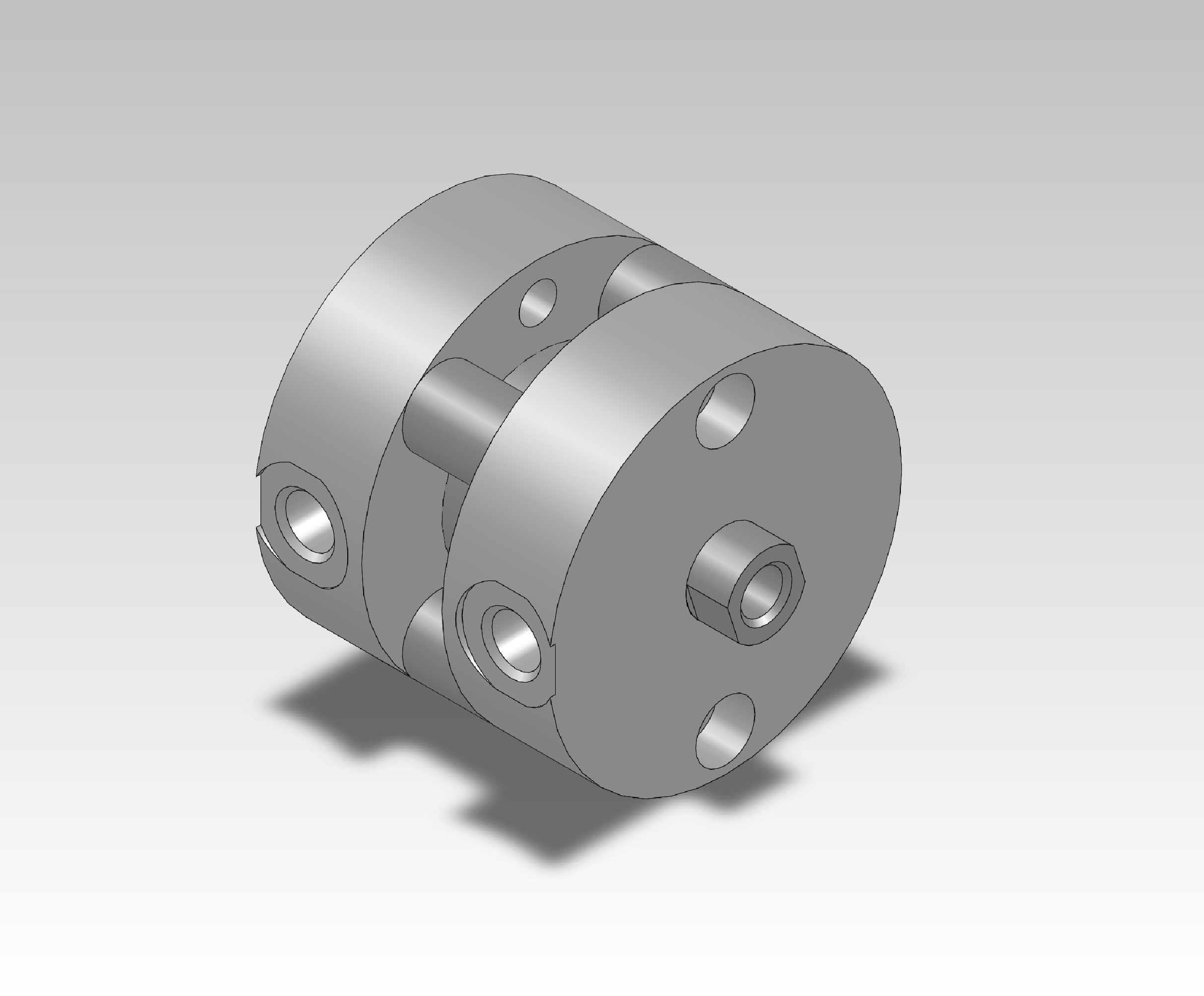 	FO-020.375 DOUBLE ACTING BIMBA CYLINDER. FLAT CYLINDER LARGE