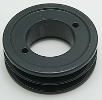 Gearbelt Pulley, 2 Groove, 3.15 O.D. Sheave, Use H Bushing MAIN