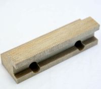 Chipout, 990-F3, Hinge Section, Natural Canvas Phenolic,1-1/4 X 1-1/2 X 4-1/2. MAIN