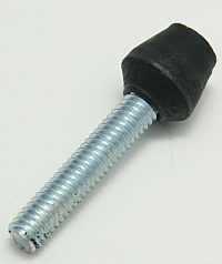 Clamp, Flat-Tip Bonded Neoprene Cap, 5/16-18 Male Thread 2-1/4" OAL MAIN