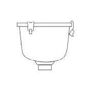 Vacuum Inline Filter (For Vacuum), Gast, AJ151E MAIN