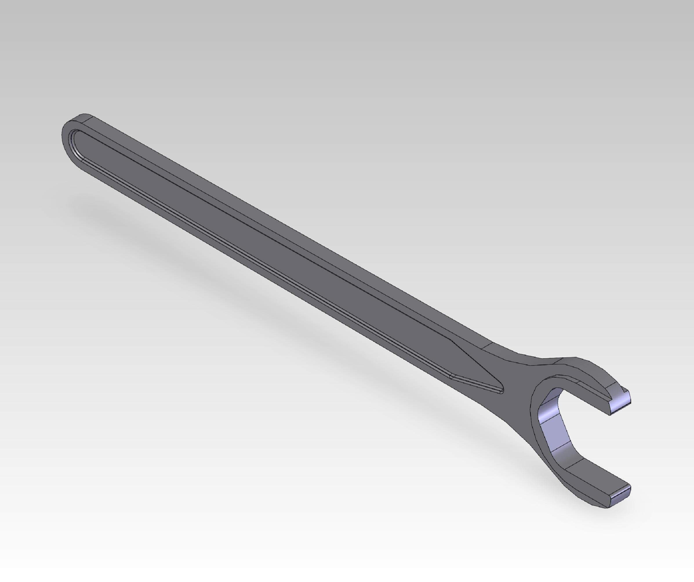 Shaft Wrench, HSD, ER25, 27MM LARGE