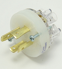 Locking Plug, HUBBELL, 3 Pole, 20 Amps, 4 Wires, 250 V, 3 Phase, 2421 5252 MAIN