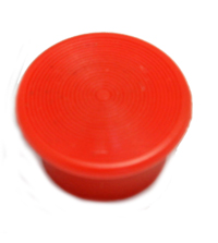 Mushroom Button, Red, Square D, 1-3/8 in. Screw-on for KR24 and SKR24 MAIN