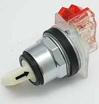 Selector Switch, Non-Illuminated, 2 Position, White Gloved Hand Knob,Type: K, Size: 30mm, Square D MAIN