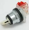 Selector Switch, Non-Illuminated, 2 Position, White Gloved Hand Knob,Type: K, Size: 30mm, Square D THUMBNAIL