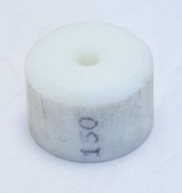 Pad, Delrin 1-1/2" Dia X 1"  5/16" NF Thread MAIN