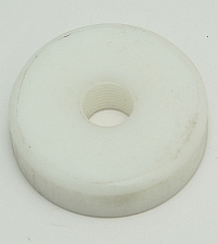 Pad,Delrin,1-3/4" Dia,1/2" Thick,1/2 NF Thread MAIN