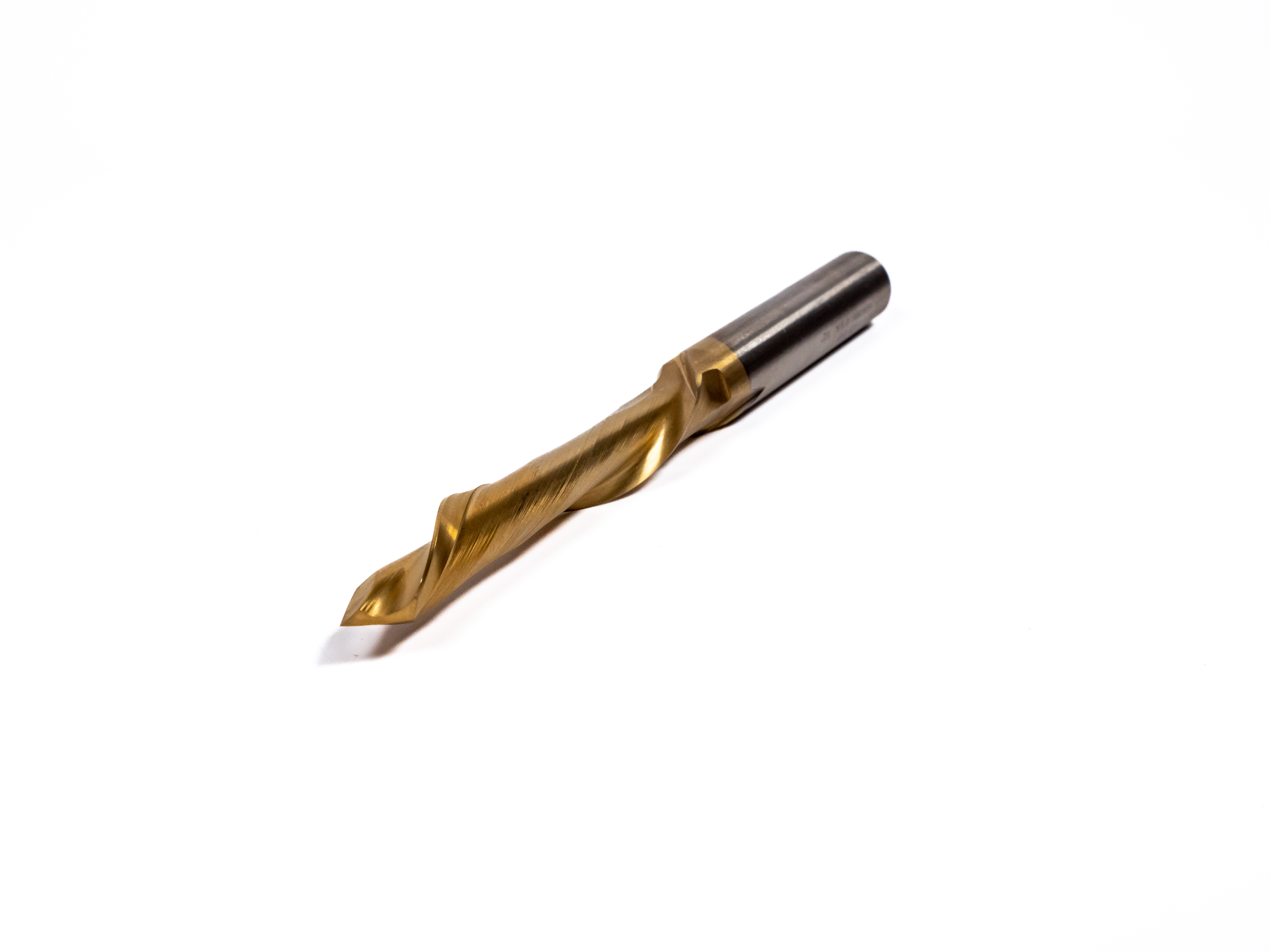 Door Lite Router Bit, Onsrud 15-60, 1/2" Dia X 5-1/2" OAL - Gold-Tin Coating, HSS Downcut Spiral LARGE