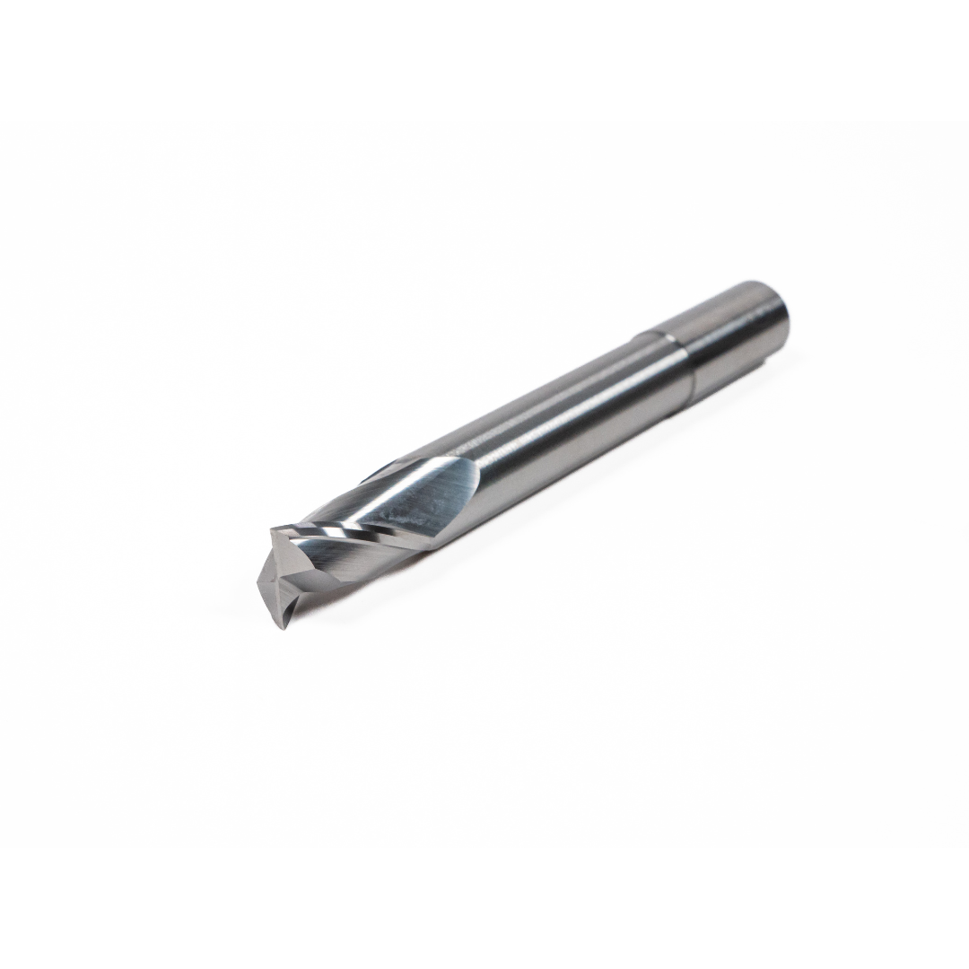 ROUTER BIT, 1/2" DIA X 1/2" SHANK X 4-1/4" OAL, 3/4" CL, 2 FLUTE UPCUT, SOLID CARBIDE (APEX TOP EDGE LARGE