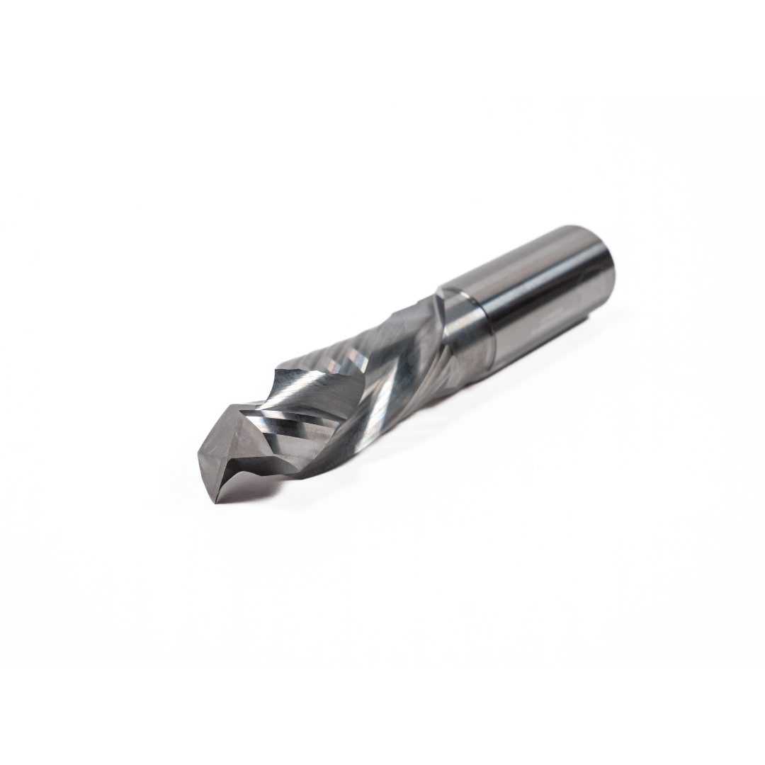 ROUTER BIT, 5/8” DIA, 5/8” SHANK X 3-1/2” OAL, 2” CL, 2 FLUTE UPCUT/DOWNCUT COMPRESSION SPIRAL , SOL LARGE