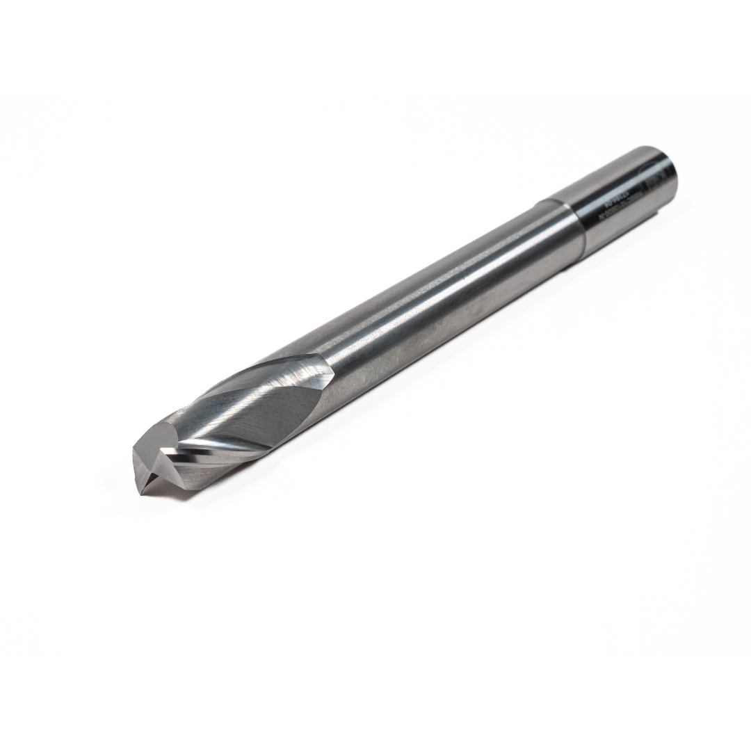 ROUTER BIT, 5/8" DIA X 5/8" SHANK X 6"OAL, 3/4" CL, 2 FLUTE UPCUT, SOLID CARBIDE (APEX LATCH BORE) ( LARGE