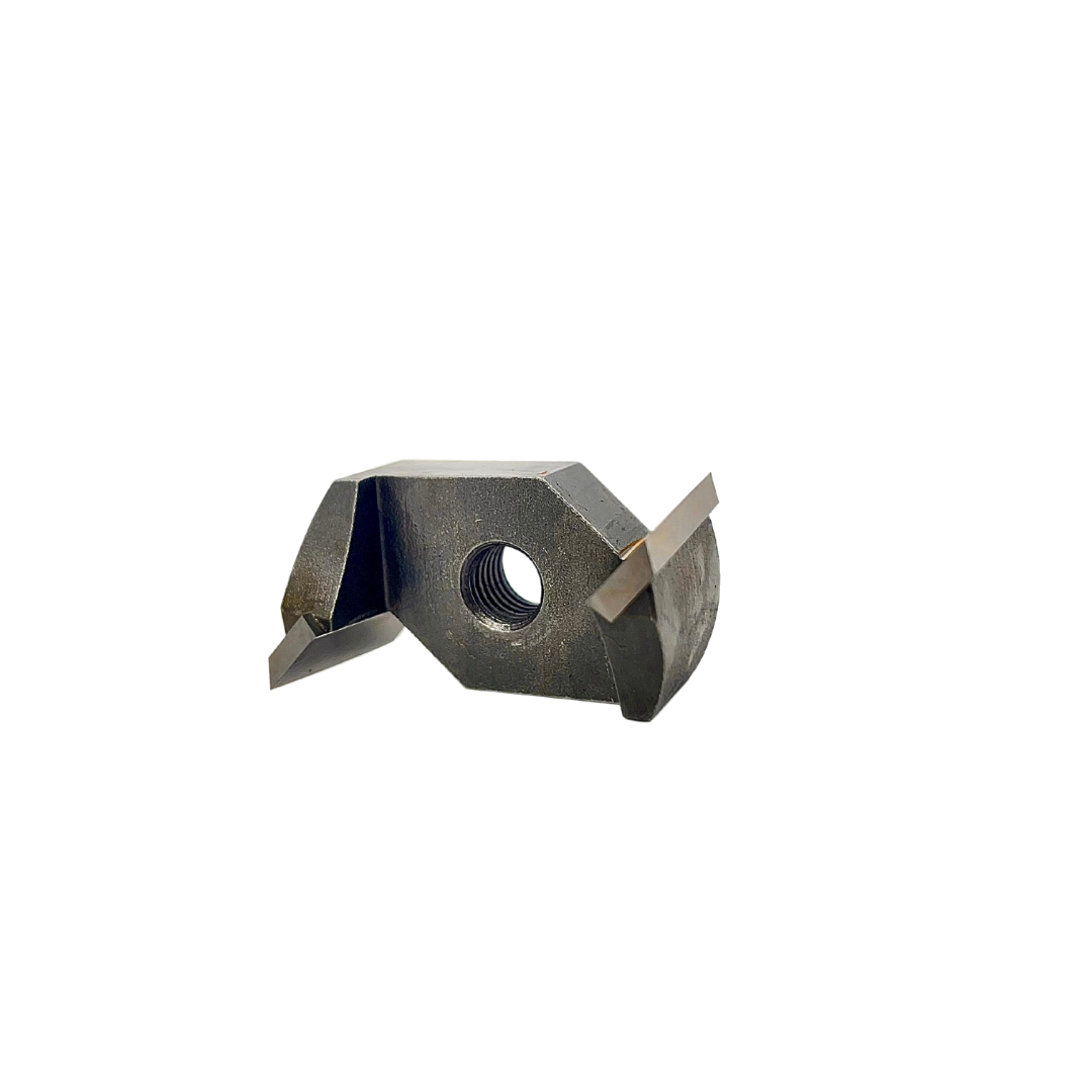 Router Bit, Spin On, 1-1/4" Dia, 1/4-28 Thread MAIN
